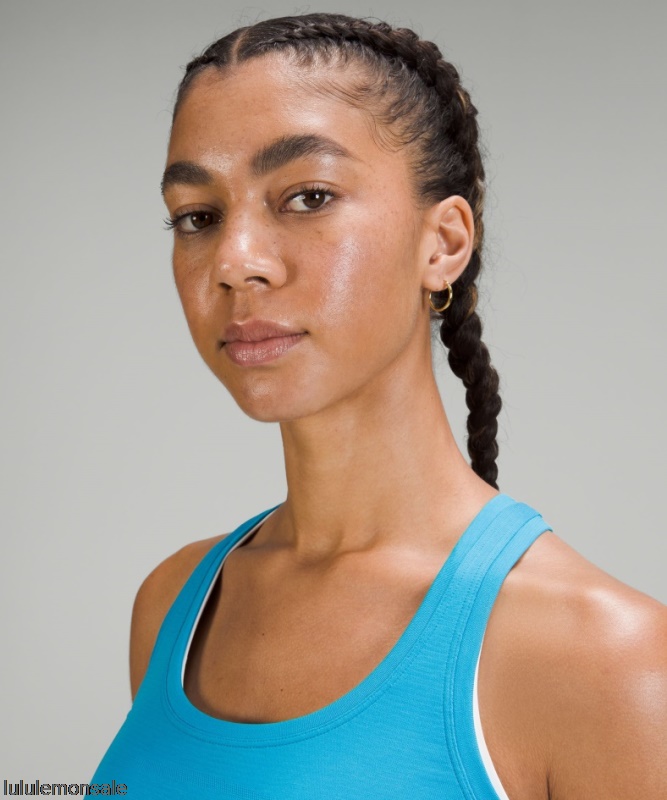 Lululemon Damen DELULU510 | Swiftly Tech Racerback Tank Top 20 Race Length Türkis Tide